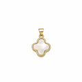 Clover Pearl Small Charm