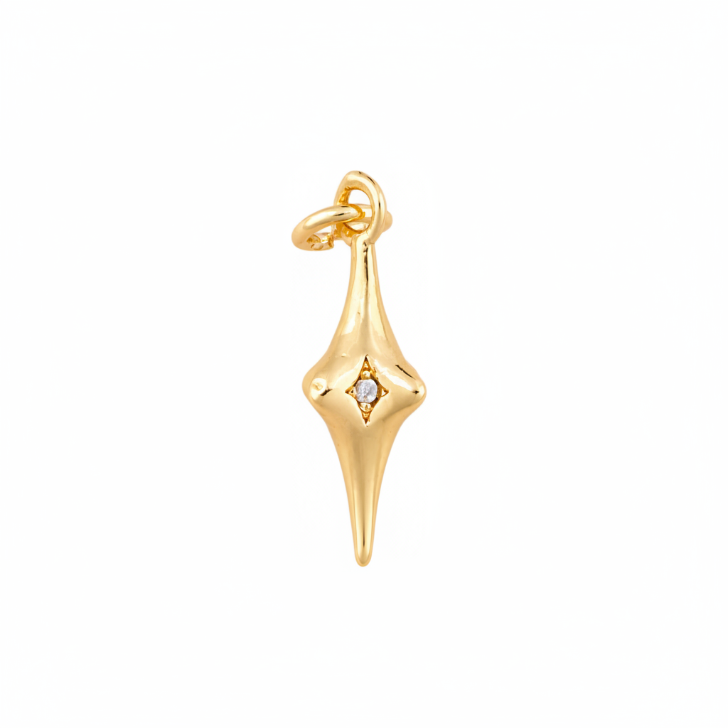 Cross Star Charm