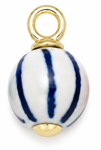 Blue Stripe Charm