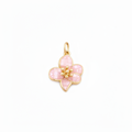Pink Flower Charm