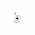 Spade Card Charm