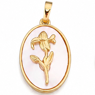 March Flower Charm