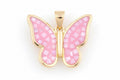 Pink Butterfly Charm