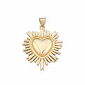 Beaming Heart Charm