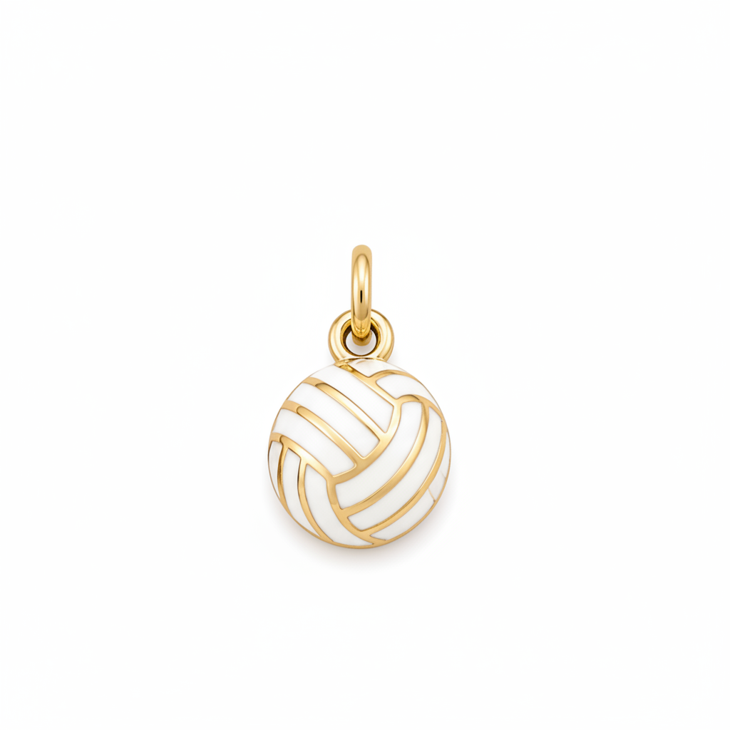 Volleyball Small Charm
