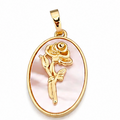 January Flower Charm