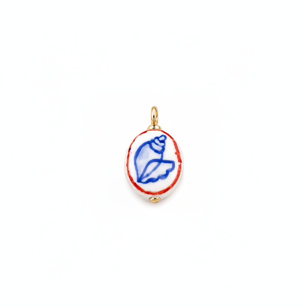 Blue Shell Charm
