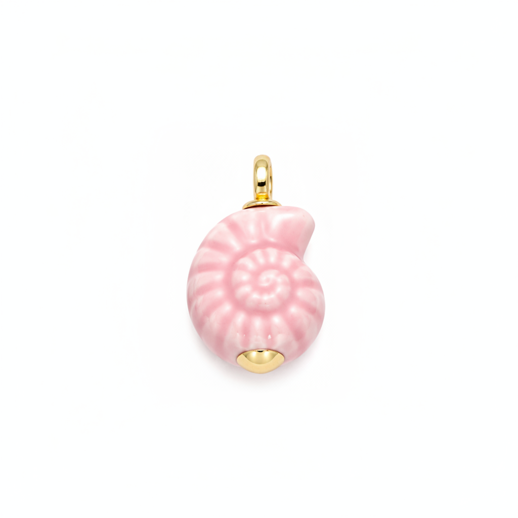 Pink Sea Shell Charm