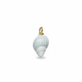 Light Blue Conch Sea Shell Charm