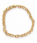 Textured Oval Bracelet