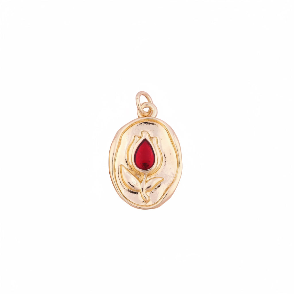 Red Rose Charm