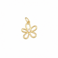 Gold Flower Charm